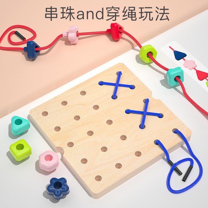 Mushroom Nail Combination Puzzle Toy For Children Aged 3-7 Years Old - Image 4